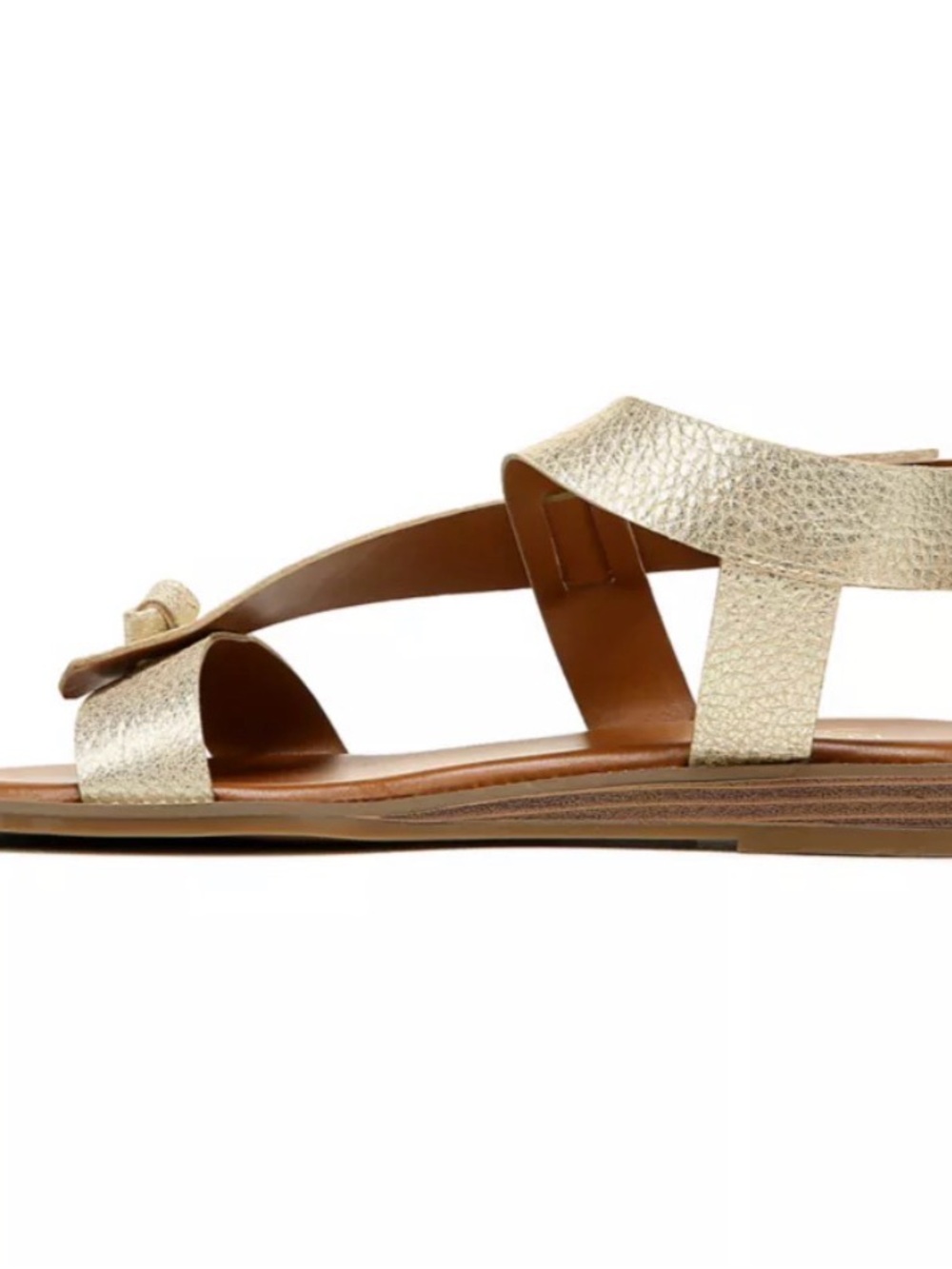 Franco Sarto L-Glenni Gold Sandals - Picture 6 of 8